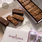 BOX OF 8 GREAT TASTE AWARD WINNING ORIGINAL ORGANIC BROWNIES FROM WALES